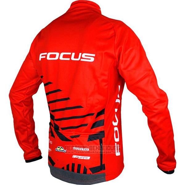 2017 Fahrradbekleidung Focus XC Ml Rot Trikot Langarm und Tragerhose - zum Schließen ins Bild klicken